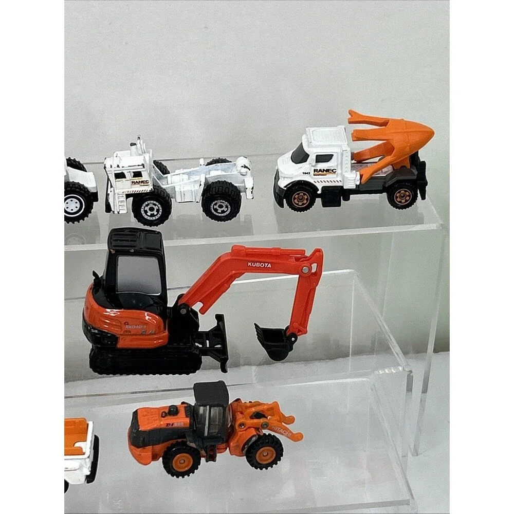 Vtg Matchbox Construction Ranec Lot Tree Lugger Road Scraper Excavator